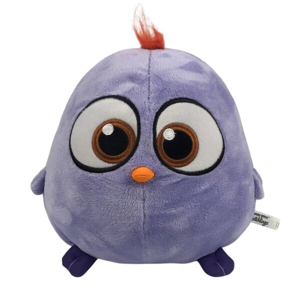 Angry Birds Hatchlings Purple Plush 8'' 2018 Rovio Toy Factory Stuffed Animal - Picture 1 of 16